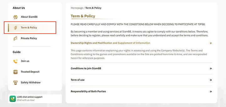 ข้อกำหนดและเงื่อนไข - x5bet