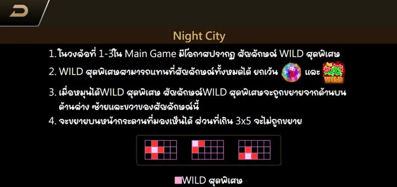 อัพเดทข้อมูลล่าสุดเกี่ยวกับเกม Night City x5bet 