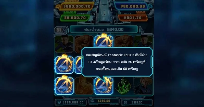 Fantastic Four x5bet มีรูปแบบการเล่นที่เรียบง่ายอย่างยิ่ง