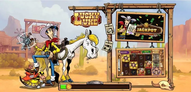 ภาพรวมของเกม Lucky Luke x5bet 